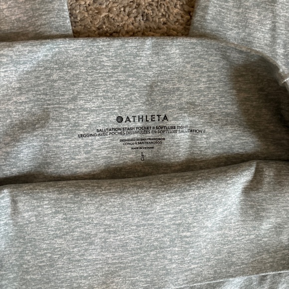 Athleta Salutation Stash Pocket Softluxe Tight - Picture 4 of 4